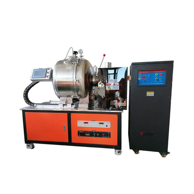 3-5kg Vacuum Smelting Induction Electric Furnace Laboratory 2400C Horizontal