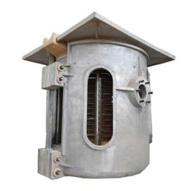 0.2T / Hour Copper Melting Induction Furnace , 1650 C Metal Casting Furnace