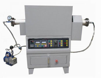 Resistance Wire Rotating Tube Furnace , 2 Hating Zones Ultra High Temperature Furnace